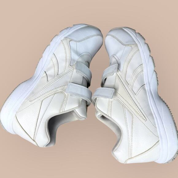 Reebok Leather Comfort Walking Sneakers Men 12 X Wide DMXRIDE Oil Slip Resistant - Picture 7 of 12